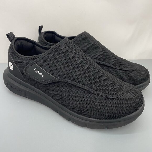 Fitville Easy Top Wings Shoes Diabetic Orthopedic Recovery Mesh Mens 15 EEW - Picture 1 of 15